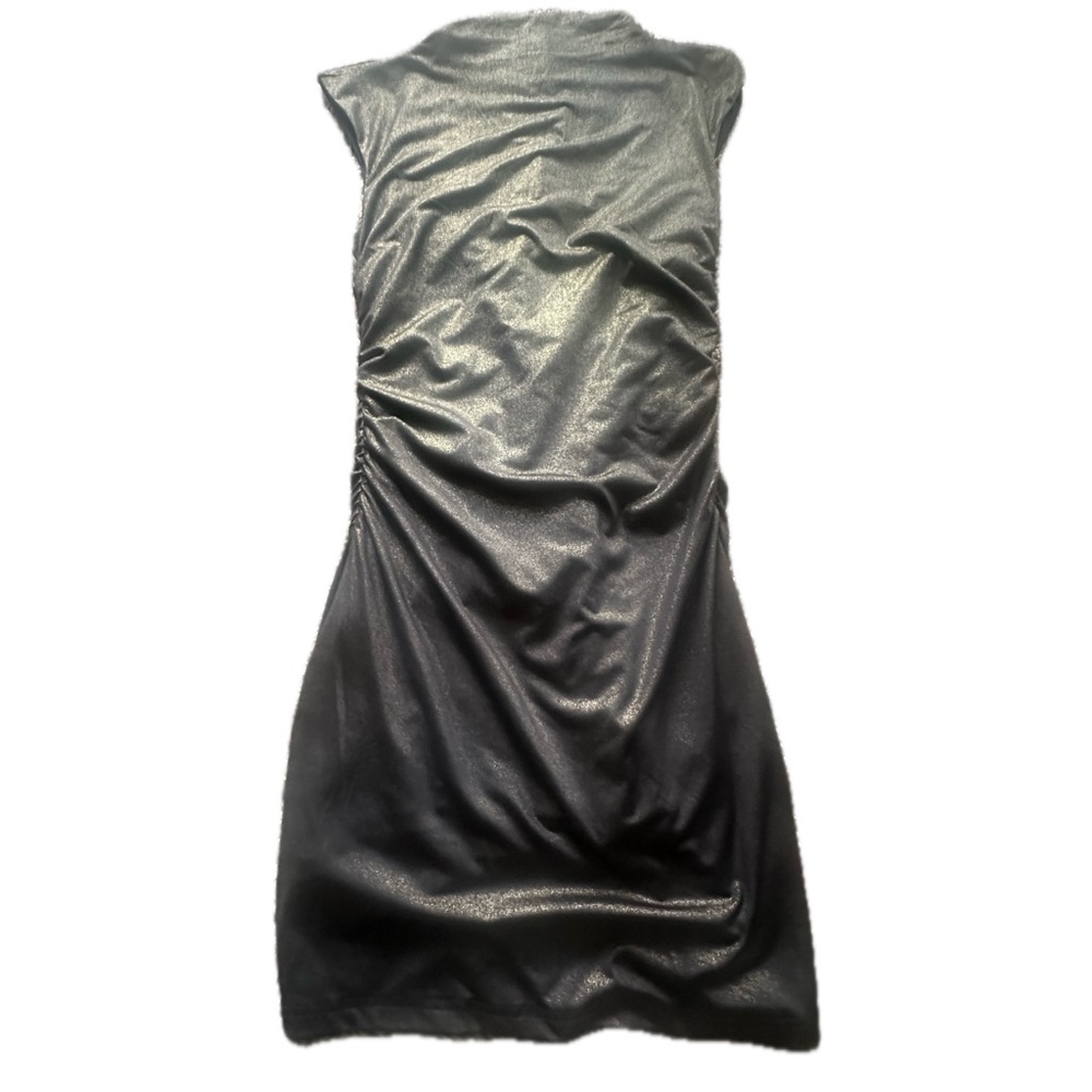 AKIRA Shimmering Black Mini Dress